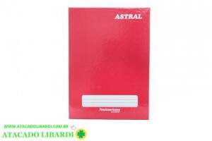 CADERNO 1/4 1M/48F CD COSTURADO VERMELHO 3153