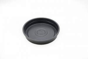 PRATO PLAST JARDIM REDONDO 12CM N1 PRETO 033