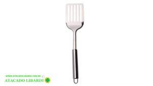 ESPATULA VAZADA 37X7,5CM INOX CRS2759