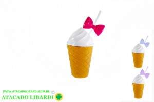 COPO PLAST 500ML C/CANUDO INF SORVETE 178646