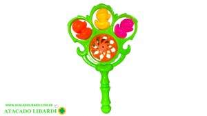 SOLAPA CHOCALHO PLAST 18CM COLOR TY357870A