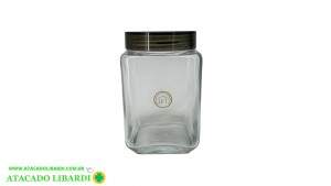 POTE HERMETICO VIDRO 1600ML C/TAMPA UCO870