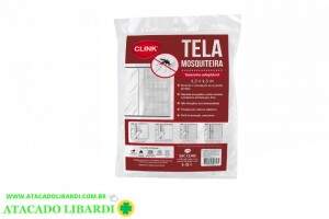 TELA MOSQUITEIRO PORTA JANELA 150X180CM CK1619