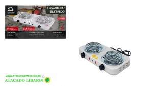 FOGAREIRO ELETRICO  2 BOCAS 2000W 127V FUT224