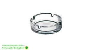 CINZEIRO 10X4CM VIDRO RED VDA17002