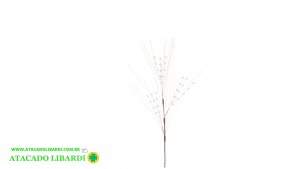HASTE BOLINHAS 90CM C/GLITTER BRANCO 99459005