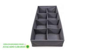 ORGANIZADOR 36X25X20CM 8 GAVETAS POLIESTER GU6068