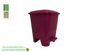 LIXEIRA PEDAL 7,5L PLAST COLOR 6919