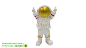 ENFEITE CERAMICA 12CM ASTRONAUTA CB2066