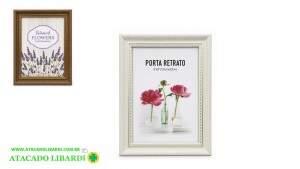 PORTA RETRATO 15X20 VIDRO PLAST C/GRAVATA Y125133