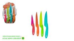 CONJ FACAS 4 PCS COLOR  CRS2560