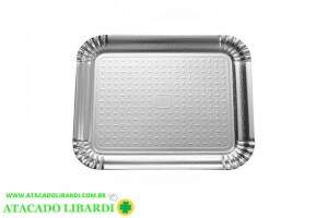 BANDEJA N7 LAMINADA PRATA 42X50CM 68