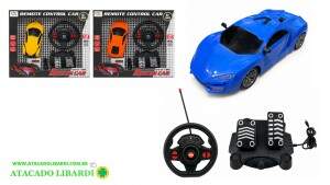 CARRO CONTROLE REMOTO 4FUNC PEDAIS 18CM MD19255