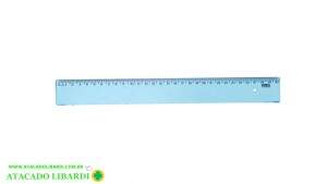 REGUA ESCOLAR 30CM AZUL 10270016