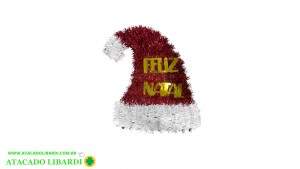 ENFEITE  NATALINO TOUCA FESTAO 23X28CM NAT0246