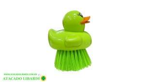 ESCOVA PRATO PATO 10CM COLOR UC202149