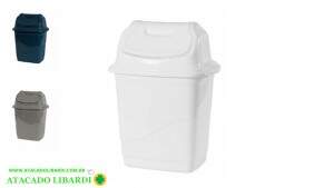 LIXEIRA BASCULANTE 10L PLAST COLOR LIB10