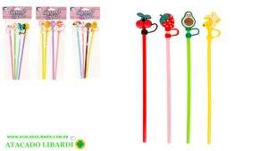 CANUDO 27CM ANIMAIS 4PCS COLOR HF67912