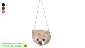 BOLSINHA PELUCIA 25X15CM INF SORT HB88409
