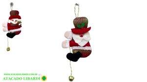 ENFEITE PENDENTE PELUCIA BONECO 15CMX30CM WFH2995