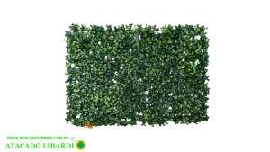 GRAMA ARTIFICIAL 40X60CM C/FLORES PLACA VERDE 194392RT