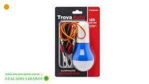 LAMPADA LED LUZ PENDENTE EMERGENCIA AUTOMOTIVO 12V TRY0003