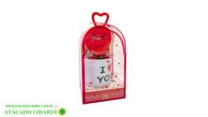 ENFEITE CANECA PLAST C/CORACAO 15CM GF134380