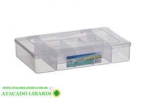 ORGANIZADOR PLAST 9 DIVISORIAS BOX 22X14X4CM 0397
