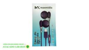FONE DE OUVIDO MAXMIDIA IPMAXF199