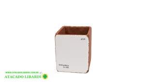 CACHEPO BRICK 12X15CM CIMENTO DPD09031