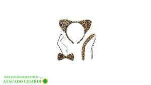 KIT TIARA 3PCS P/FESTA ONCA F124