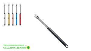 ACENDEDOR FOGAO CHURRASQUEIRA SEM CHAMA PONTA FLEXIVEL ELETRICO RECARREGAVEL COLOR WHZ014