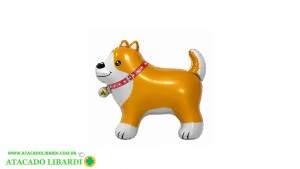 BALAO PET CACHORRINHO 60CM C/RODINHAS Q25518