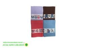 TOALHA LAVABO 26X47CM C/TRANSFER NOBRE 00027