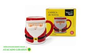 CANECA CERAM 330ML 10CM NOEL NTW50013