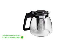 CHALEIRA VIDRO 900ML C/INFUSOR  LV1044