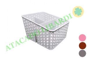 ORGANIZADOR PLAST C/DIVISORIA 15X13X9,5CM 95627