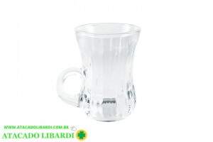 CANECA VIDRO 100ML DEC SS8980