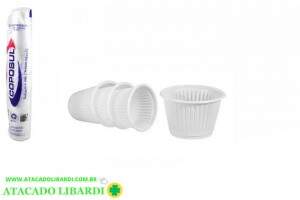 COPO DESCARTAVEL 50ML BRANCO 100UNI CN050BR
