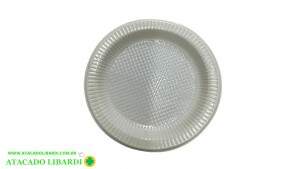 PRATO DESCARTAVEL 15CM BRANCO 10UNI PR1510.02