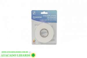 FITA DUPLA FACE ESPUMADA 18MMX3M 5036