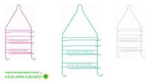PORTA SHAMPOO SIMPLES METAL  BA28847