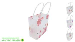SACOLA PRESENTE TRANSP PVC 15CM FJ91480