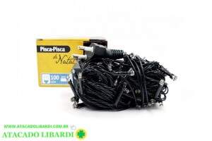 PISCA 100 LED 9M BRANCO 127V 8F FIO VERDE NTL7100B127V