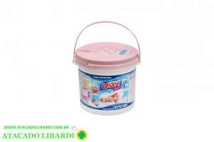 LENCO UMEDECIDO 400UNI USE IT BALDE ROSA 7905B