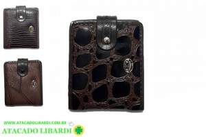 CARTEIRA MASCULINA BOTAO C/CAIXA STREET MAN 491