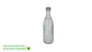 GARRAFA VIDRO 1L 30CM LICOR BM0862