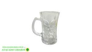 VCANECA CAPPUCCINO VIDRO 8CM 180ML  VDA09043