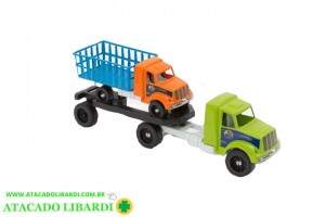 CAMINHAO REBOQUE E BOIADEIRO PLAST COLOR 2100
