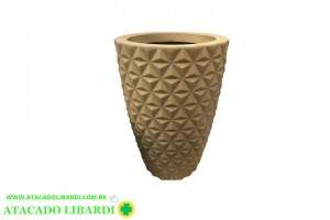 VASO RED 50X37CM DIAMANTE M BEGE 12401